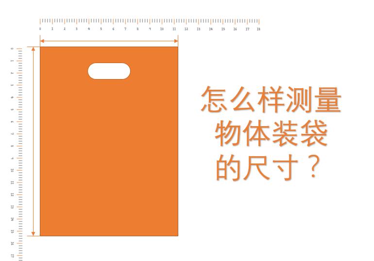 測(cè)量物體裝袋的尺寸